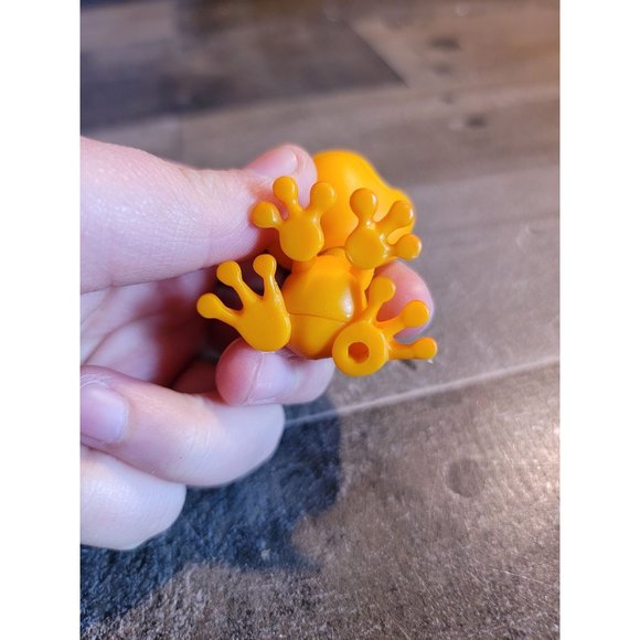 Orange purple frog 2007 hasbro toy figure LPS littlest pet shop - Picture 5 of 5
